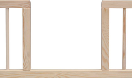 Válendová bočnica k postieľke 120 cm ECO prírodná
