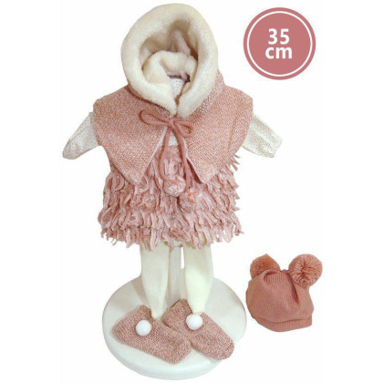 Realistická bábika Sara s mäkkým látkovým telom 35 cm Llorens