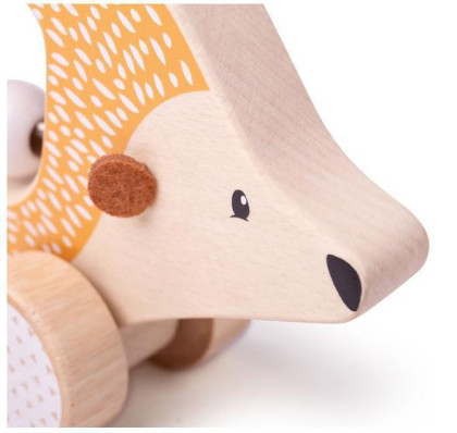 Bigjigs Toys Ježko na kolieskach