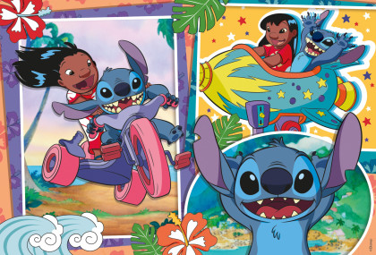Lilo & Stitch Puzzle obojstranné 50x35 cm 250 dielikov