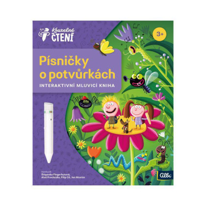 Kúzelné čítanie Kniha Pesničky o potvorkách Albi