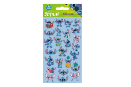 Samolepky Lilo a Stitch modré 25 ks