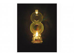 Sviečka tortová svietiaca