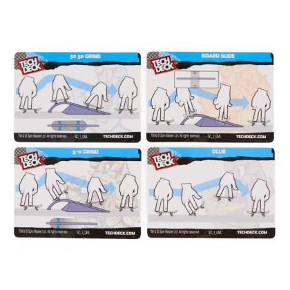 Tech Deck Fingerboard dvojbalenie s prekážkou