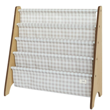 Stojan na knižky Recycled Gingham 3 Sprouts