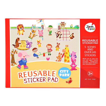 Znovupoužiteľné nálepky City Park Jarmelo