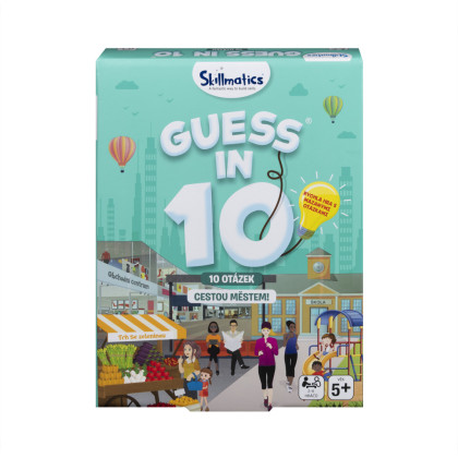 Spoločenská hra Uhádni na 10 mesto Spin Master games