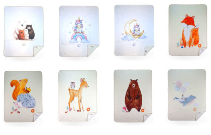 Detská španielska deka 75 x 100 cm Xkko Lux