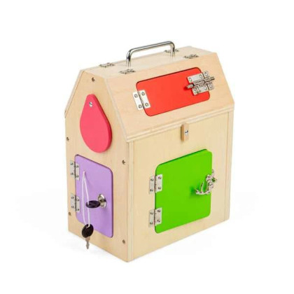 Activity board domček Bigjigs Toys