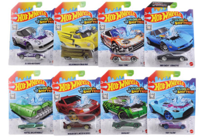 Hot Wheels angličák color shifters