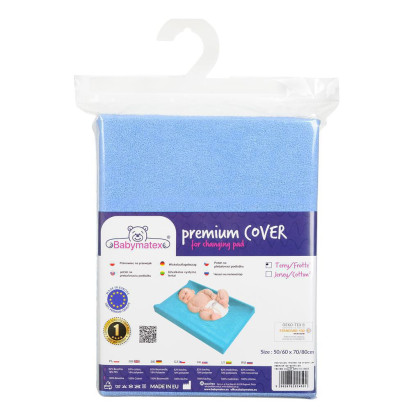 Poťah na prebaľovaciu podložku froté premium 50/60 x 70/80 cm Babymatex