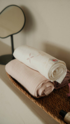 Swaddler Solid Matcha 3balenie 70 x 70 cm Lodger