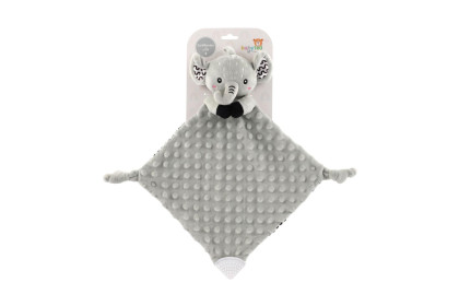 Zaspávač babyted hryzátko, hrkálka plyš 25x25 cm 0 m+
