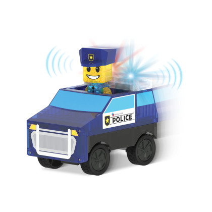 Magnetická stavebnica Police Station 35 dielov