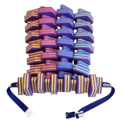 Penový plavecký pás 1 300 mm fialový celopruh Matuška Dena