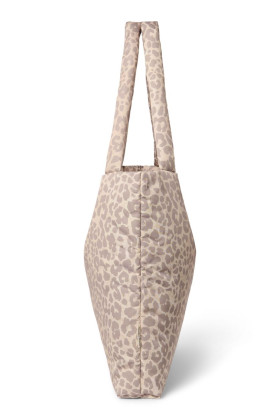Puffy Mom Bag - prebaľovacia taška Cream Leopard Studio Noos