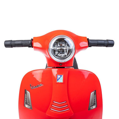 Detská elektrická motorka Vespa červená Baby Mix