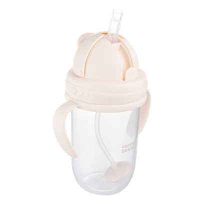 Hrnček nevylievací so slamkou a závažím 270 ml Canpol babies
