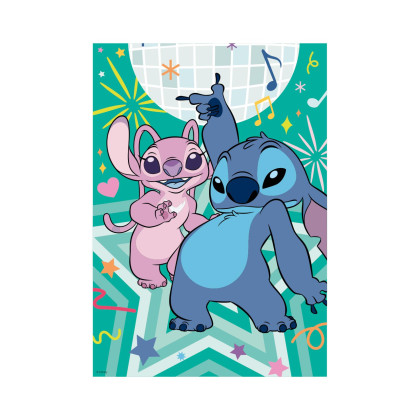 Puzzle Stitch Diamond 33x47cm + lepidlo + kamienky 200 dielikov
