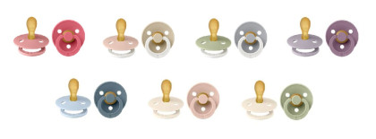 Bibs symetrické cumlíky kaučuk 2 ks 6 m+ Colour