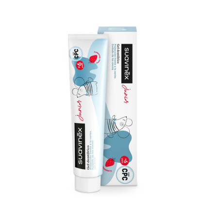 Detská zubná pasta Junioe s jahodovou príchuťou - 75 ml Suavinex