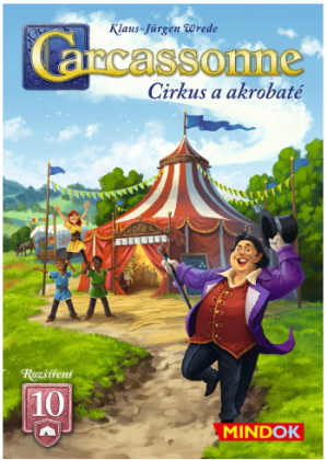 Carcassonne 10. rozšírenie: Cirkus a akrobaté (2025)