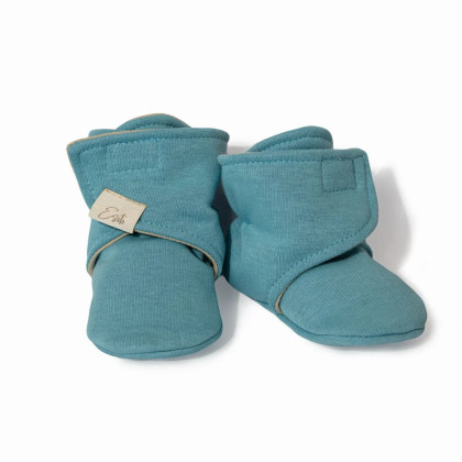 Capáčky barefoot Warmkeeper Teal modré Esito