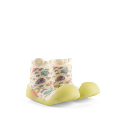 Ponožkové topánočky Chameleon Leopard