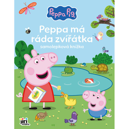 Veľká samolepková knižka Peppa má rada zvieratká