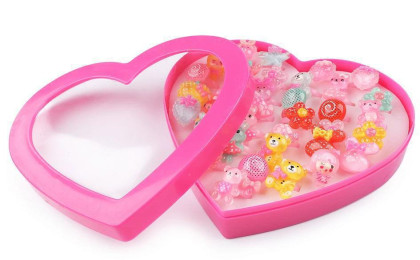 Detské prstienky plastové 1 ks