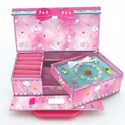 Šperkovnica kufrík - mačička