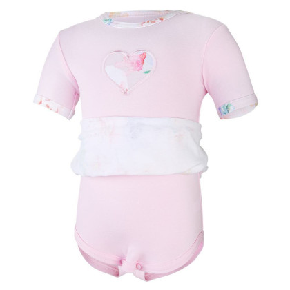 Body šaty tenké set Outlast® UPF 50+ Sv. ružové kvety