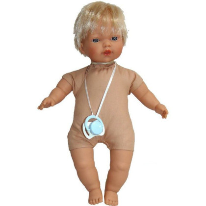 Realistická bábika Roberto so zvukmi a mäkkým látkovým telom 33 cm Llorens