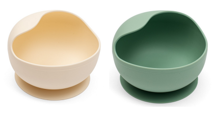 Detská silikónová miska s prísavkou New Baby