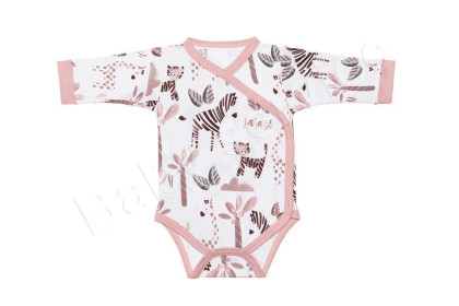 Rastúce body zavinovacie Safari ružové Česká výroba Babyservice