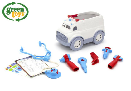 Green Toys Ambulancia s lekárskymi nástrojmi