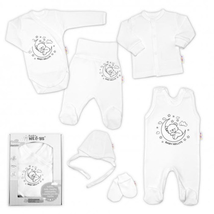 Súpravička do pôrodnice 6D Medvedík na nechtíka Baby Nellys
