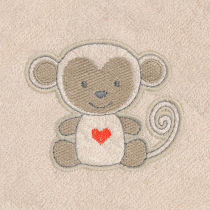 Osuška s kapucňou Bamboo 100 x 100 cm Babymatex
