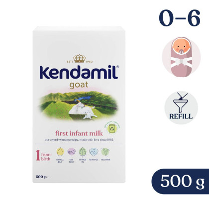Kozie dojčenské mlieko 1 (500 g) Kendamil