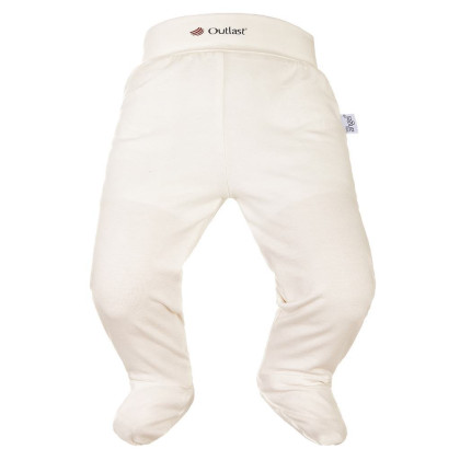 Polodupačky tenké Outlast® s UV faktorom 50+, biela káva