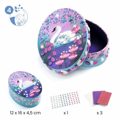 Veľká kreatívna sada - Pre princezné DIY Djeco