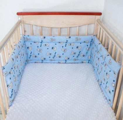 Mantinel do postieľky Teddy bears 28 x 180 cm Esito
