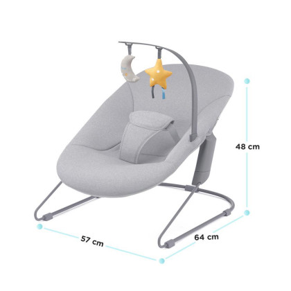 Kinderkraft Lehátko hojdacia Calmee 0 m+, do 9 kg