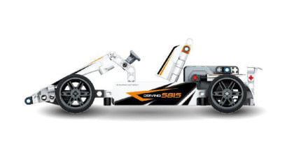 Stavebnica formula 187 dielikov na spätné natiahnutie iM.Master