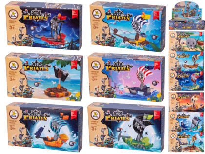 Stavebnica piráti 28-51 ks