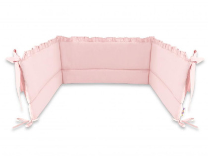 Mantinel s volánikom do postieľky 120 x 60 cm, BABY NELLYS 180 cm Royal