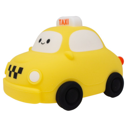 LED silikónová nočná lampička stmievateľná, dotyková - taxi Mary's