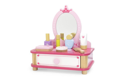 Drevený toaletný stolík