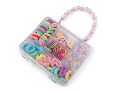 Mini gumičky a sponky do vlasov