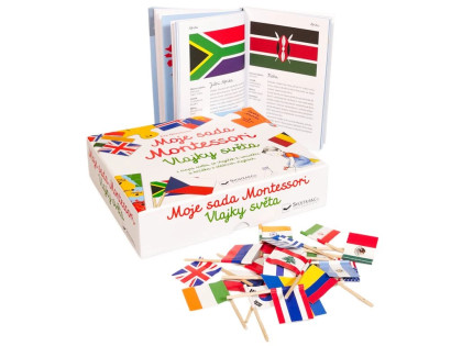 Moja súprava Montessori Vlajky sveta